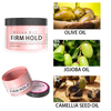 Huile de Jojoba coiffures produit de cire Loc N Twist Gel Non feuilleté 4c contrôle des bords des cheveux pour cheveux bouclés