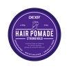 Marque de distributeur pommade à haute brillance de cire de cheveux à base d'eau de style long de 24 heures pour les hommes