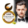 Pommade De Cheveux ondulée sans alcool de cire De cheveux naturelle de style personnalisé pour les hommes