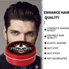 Pommade durable professionnelle de cheveux d'homme d'argile de cire de cheveux de marque privée pour les hommes