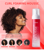 Private Label 100 % Aloe Vera forte tenue Curl cheveux définissant la mousse de tressage de mousse de cheveux pour les cheveux