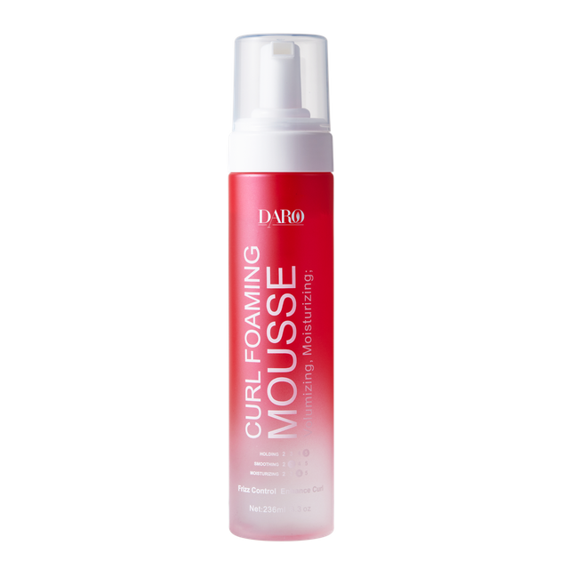 Private Label 100 % Aloe Vera forte tenue Curl cheveux définissant la mousse de tressage de mousse de cheveux pour les cheveux