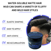 Pâte capillaire biologique professionnelle, marque privée, produits, argile coiffante Soluble dans l'eau, antistatique, forte tenue, boue mate