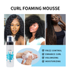 Mousse coiffante personnalisée pour Dreadlock Curl, volumisante, tenue ferme, contrôle des boucles, pour tresses