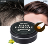 Personnalisez la cire brillante de cheveux de texture de pommade d'huile d'olive de tenue forte pour les hommes