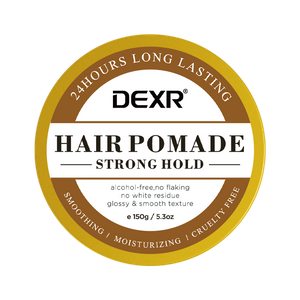 Pommade De Cheveux ondulée sans alcool de cire De cheveux naturelle de style personnalisé pour les hommes