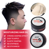 Argile mate de coiffure de tenue forte sans alcool de boue de cheveux des hommes d'Oem&Odm pour les hommes