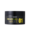 Gel de tressage soigné sans frisottis personnalisé de marque privée Gel Loc à forte tenue Conditionnement Gel de tresse de cheveux brillant et durable avec logo