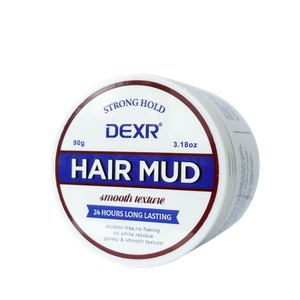 Pâte de cheveux des hommes de texture douce de logo fait sur commande aucune argile mate de boue de cheveux d'éclat pour les cheveux