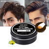 Logo personnalisé huile d'olive Non grasse hommes biologiques cire de cheveux noirs brillance naturelle pommade de cheveux pour hommes